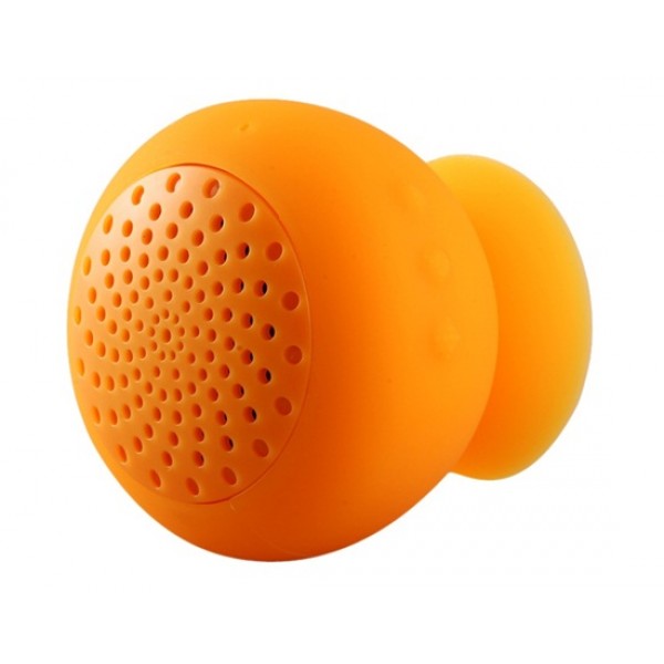 KB-06 Bluetooth Wireless Speaker with Suction Cup (Orange)