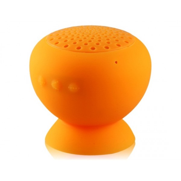 KB-06 Bluetooth Wireless Speaker with Suction Cup (Orange)