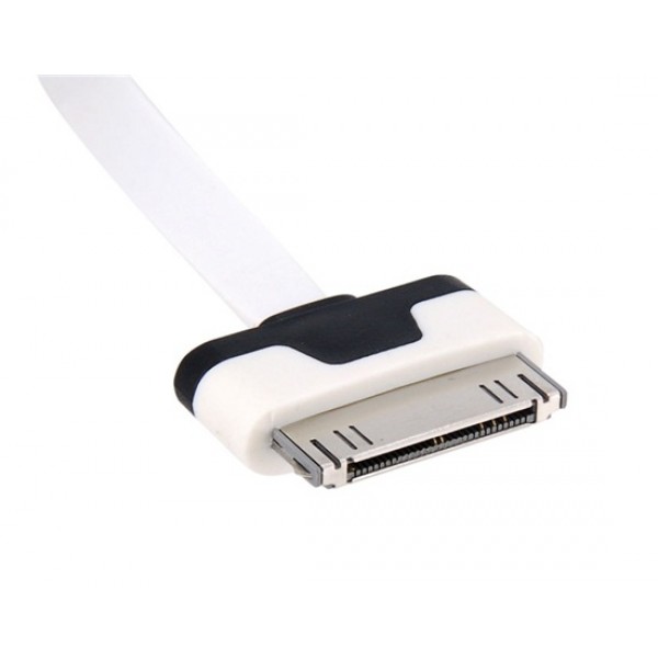 3m USB2.0 Charging Cable for iPhone, iPad, iPod (White)