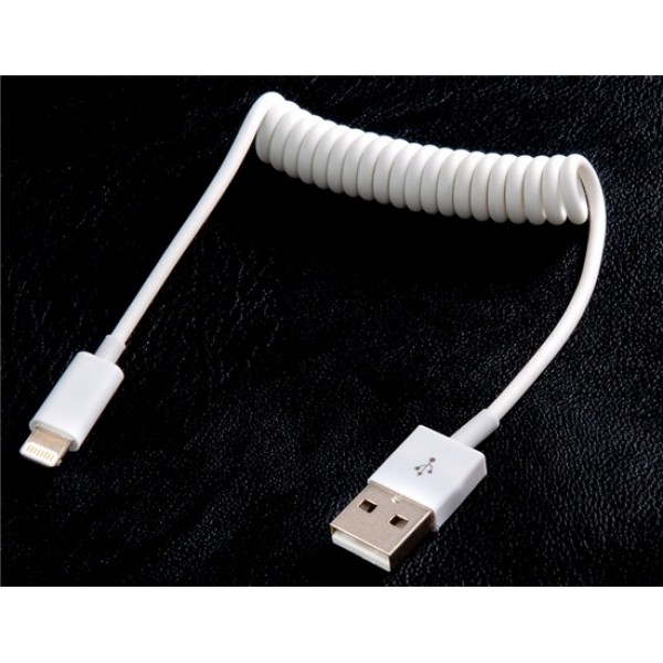 Charging & Data Transmission Spring Cable for ...
