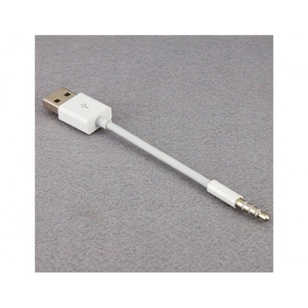 Mini 3.5mm Jack to USB Cable for iPod shuffle 2nd/...
