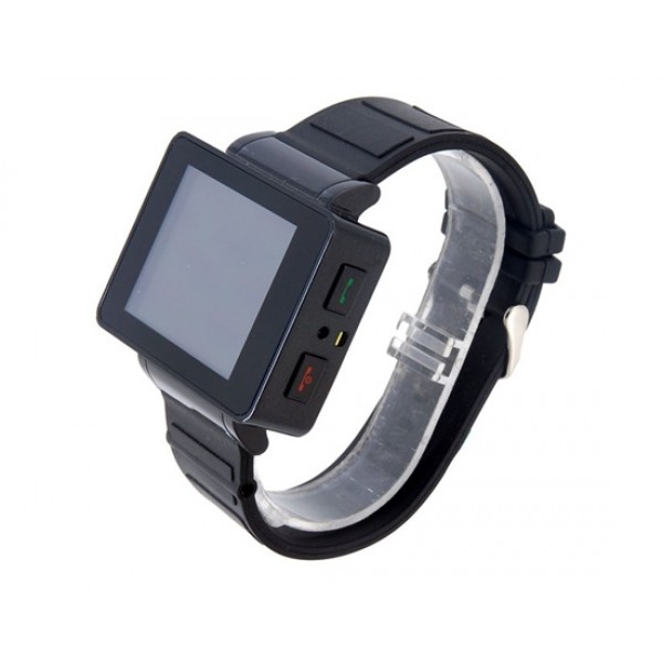 Watch i5 1.8 TFT Resistive Touch Screen Watch Phone with JAVA, FM, and Bluetooth (Black)