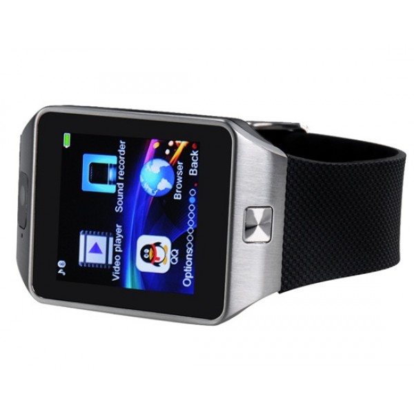 GT09 Smart Bluetooth Watch with Notification, Sleep Monitor & Sedentary Remind (Black)