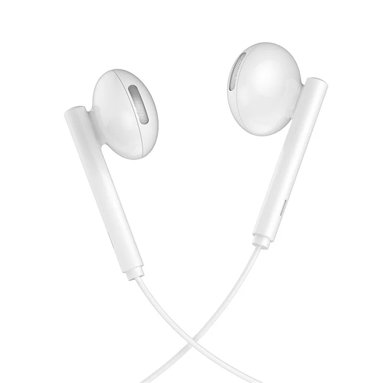 L10 Acoustic Type-C Wired Earphones with Mic - White