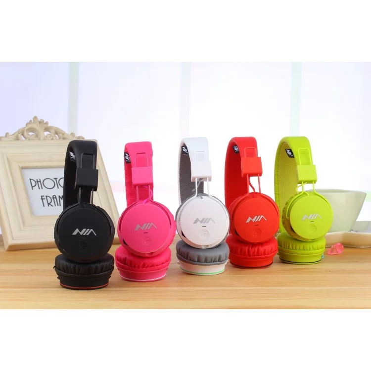 X2 4-in-1 Bluetooth Hands-free Headphone Support Micro SD Player / FM Radio - Grey