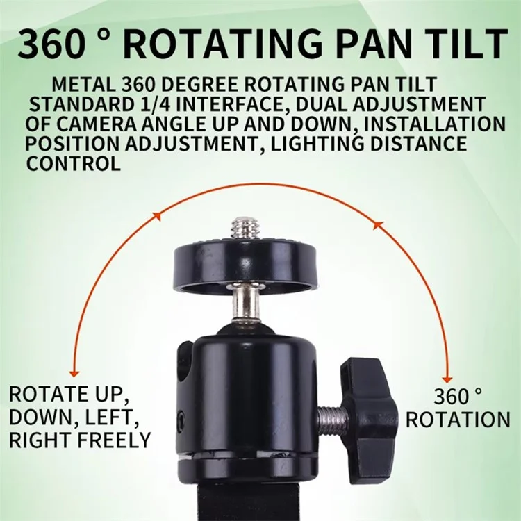 X029 Bicycle Action Camera Holder Aluminum Alloy Rotatable Bike Handlebar Camera Mount Adapter