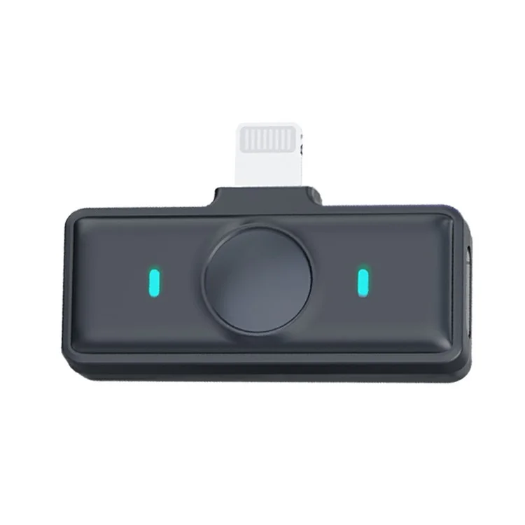 SX21 Wireless Lavalier Microphone for iPhone (2 Microphones+1 Receiver) 2.4G Smart Noise Reduction