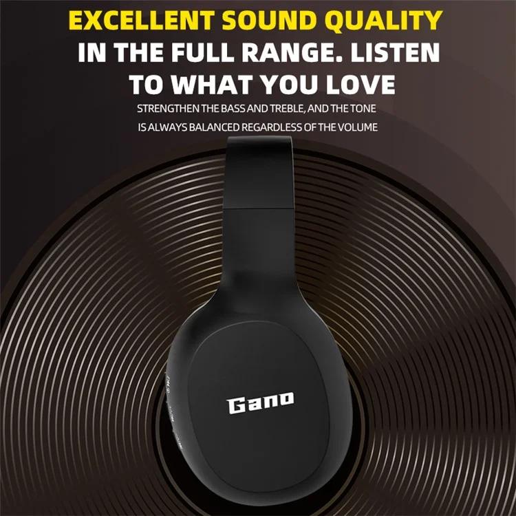G1BT Over-Ear Wireless Headset Bluetooth Earphone HiFi Stereo Sound Noise Cancelling Gaming Headphone