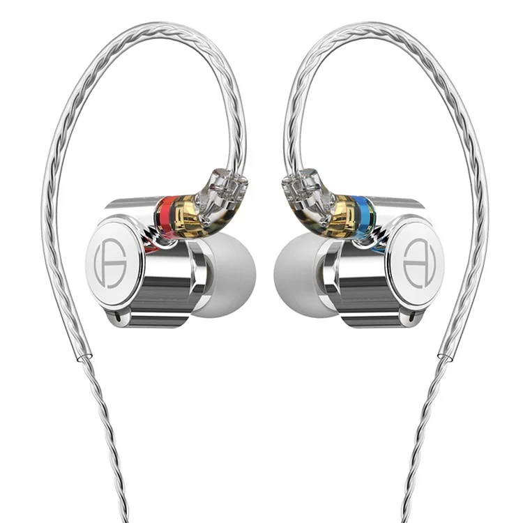 TA1 Detachable 3.5mm Wired In-Ear Earphone MMCX Interface Heavy Bass Headset, Standard Version