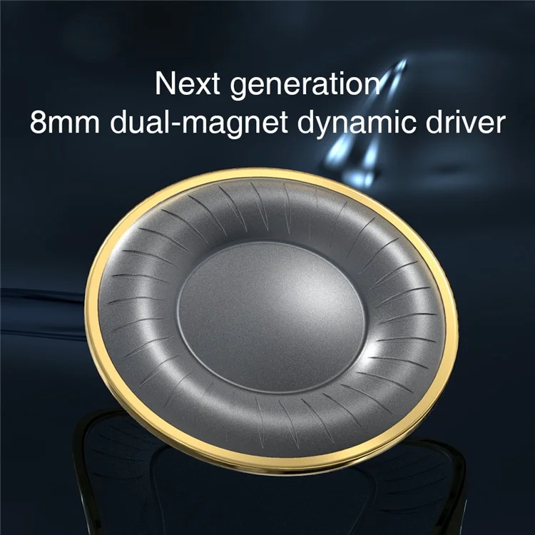 TA1 Detachable 3.5mm Wired In-Ear Earphone MMCX Interface Heavy Bass Headset, Standard Version