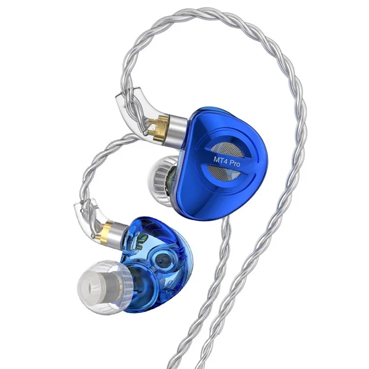 MT4 PRO Detachable 3.5mm Wired In-Ear Earphone Dua...