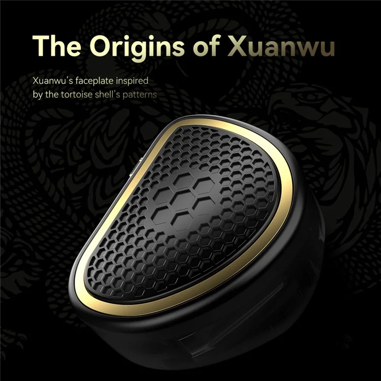 Detachable 3.5mm Wired In-Ear Earphone 10mm Square Planar Driver HiFi Headset with Mic