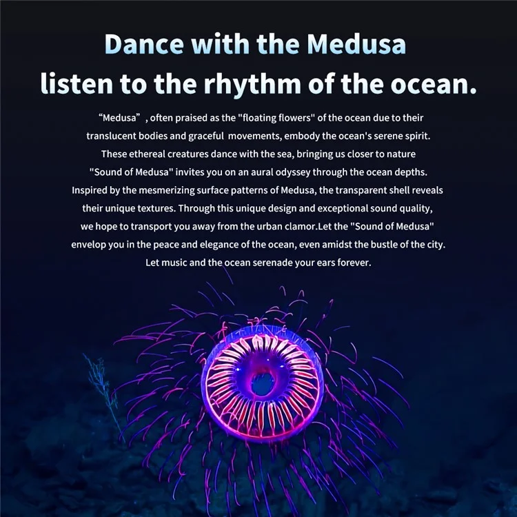 Jellyfish Detachable 2.5+3.5+4.4mm Wired In-Ear Earphone HiFi Music Running Headset without Mic