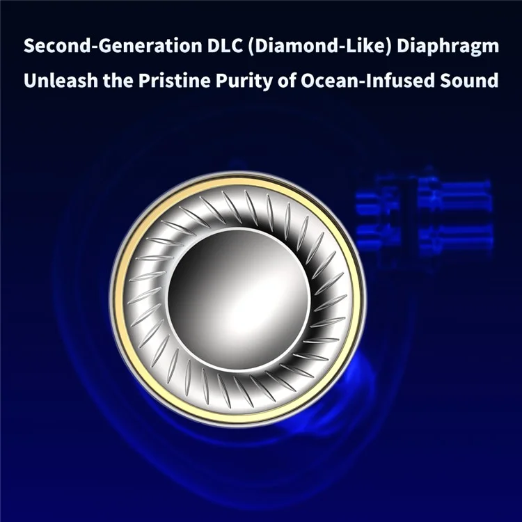 Jellyfish Detachable 2.5+3.5+4.4mm Wired In-Ear Earphone HiFi Music Running Headset without Mic