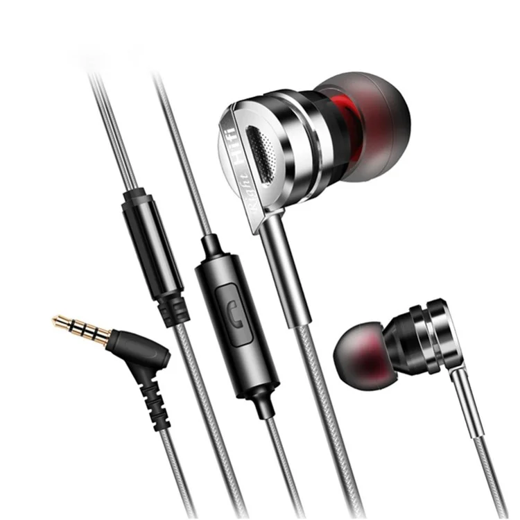 QKZ DM9 Zinc Alloy HiFi Stereo In-ear Headset 3.5m...