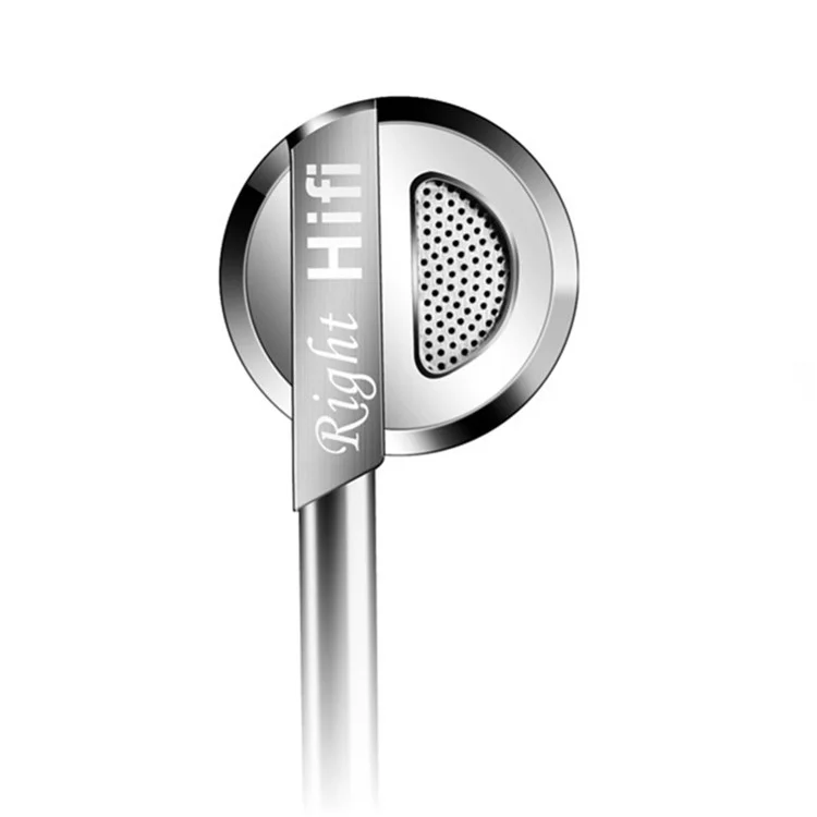 QKZ DM9 Zinc Alloy HiFi Stereo In-ear Headset 3.5mm Wired Heavy Bass Phone Earphone with Mic