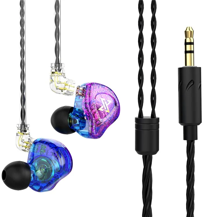 QKZ AK6 Max 3.5mm In-ear Headphones HiFi Sound Det...