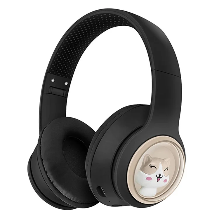 AKZ-06 Cartoon Animal Foldable Over-Ear Bluetooth ...