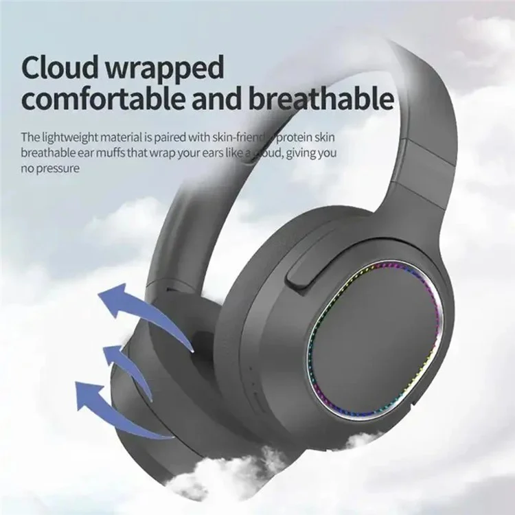 P2963 Wireless Headphone Bluetooth 5.3 Headset Waterproof Gaming Earphone - Beige