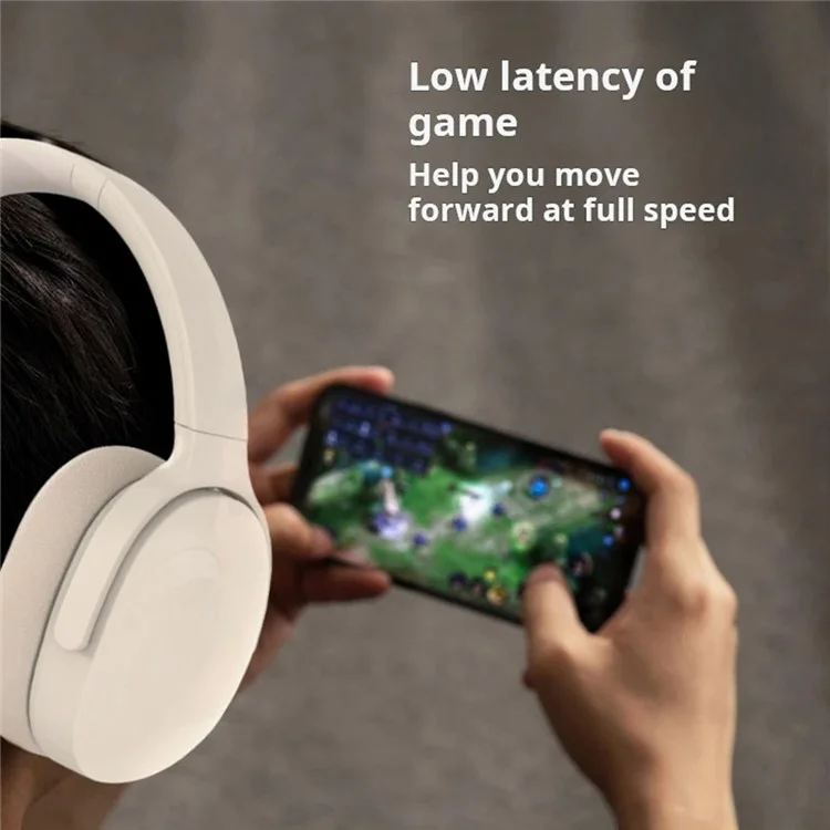 P3961 Active Noise Cancelling ANC Headset Over-Ear Bluetooth 5.3 Wireless Headphones - Khaki