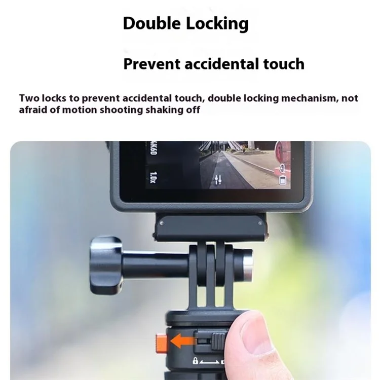 For GoPro Action Camera Magnetic Quick Release Mount Adapter with 1 / 4 Base