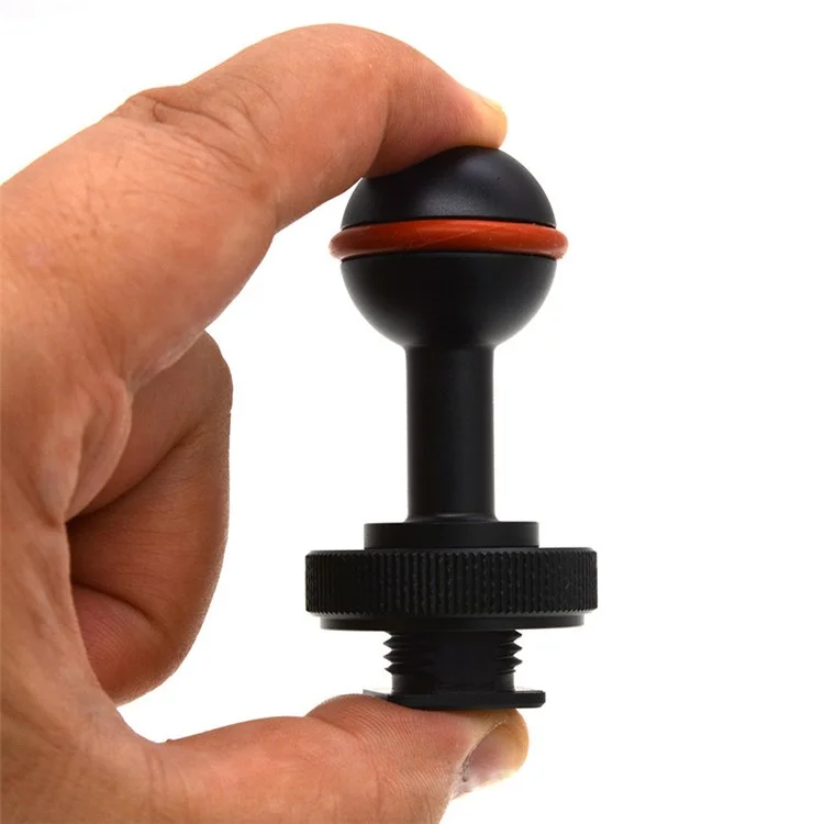 Camera Waterproof Shell Cold Shoe Extension Bracket Adapter Diving Light Holder Extension Rod Connector