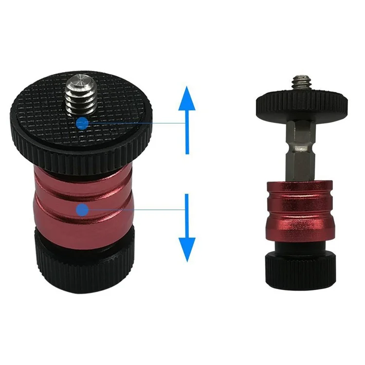 BH20 Detachable Tripod Universal Camera Hot Shoe Monitor Gimbal Quick Release Base