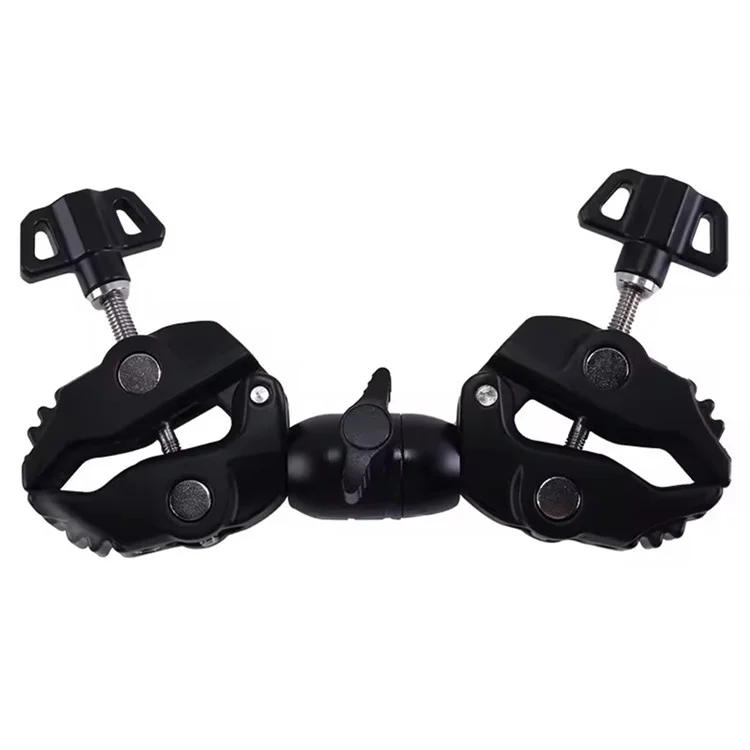 Z074 Double Camera Clamp Crab Plier Clip Bracket M...