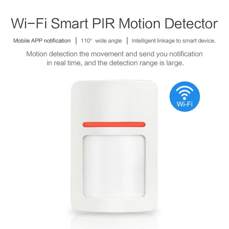 WiFi Human Body Motion Sensor Low Power Consumption Smart Home Infrared Detector