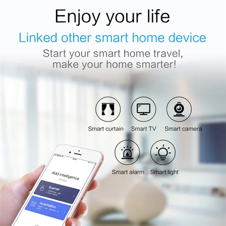 WiFi Human Body Motion Sensor Low Power Consumption Smart Home Infrared Detector