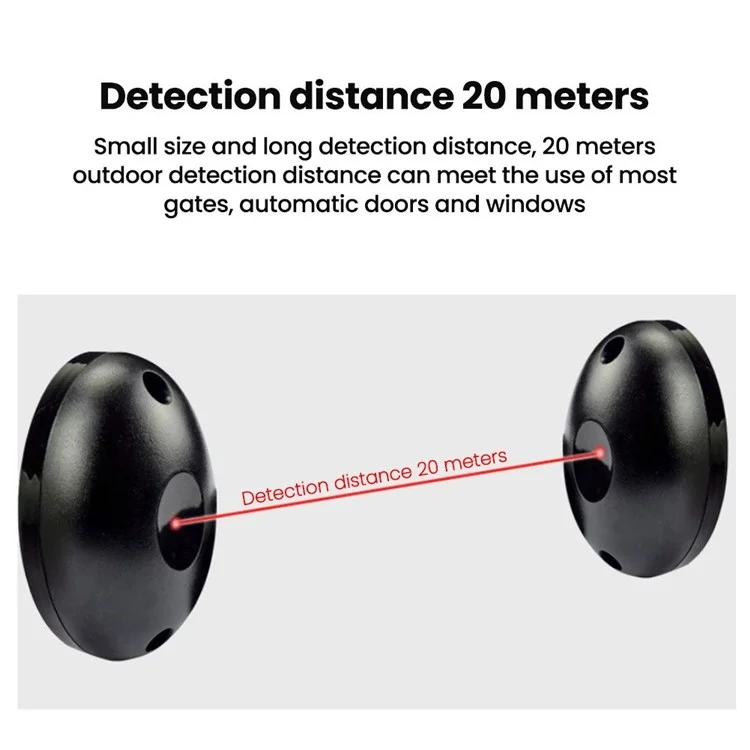 ABO-20 IP55 Waterproof Infrared Beam Sensor Single Photoelectric Detector Active IR Alarm Host 20m Infrared Detector